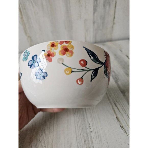 Pier 1 flower bowl cereal spring set - Picture 8 of 11